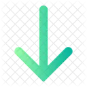 Down Arrow  Icon