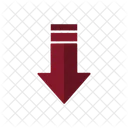 Down Arrow Arrow Direction Icon