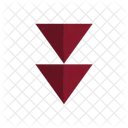 Down Arrows Arrow Direction Icon