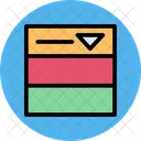 Down Chart Icon