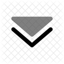 Double Alt Arrow Down Icon