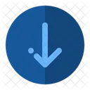 Down direction  Icon