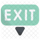 Down Exit  Icon