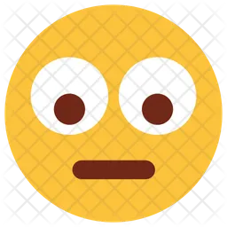 아래로 눈 Emoji 아이콘