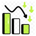 Down Graph Chart  Icon