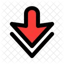 Down Arrow Arrows Icon