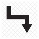 Arrow Down Navigation Icon