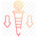 Down indicator  Icon