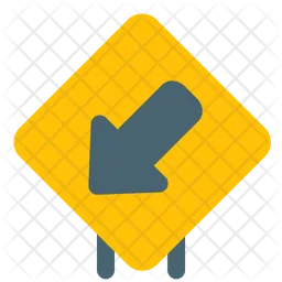 Down Left  Icon