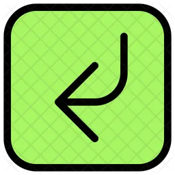 Down Left Arrow  Icon