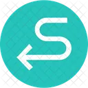 Arrow Arrows Zigzag Icon