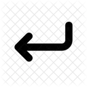 Down left arrow  Icon
