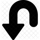 Down left arrow  Icon