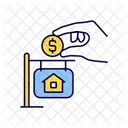 Property Sale Down Icon