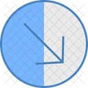 Down Right Arrow  Icon