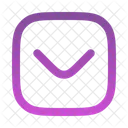 Down square  Icon
