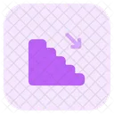 Down Stairs  Icon