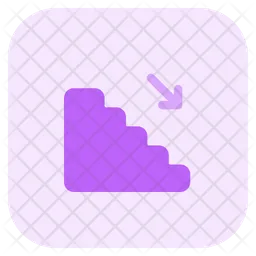 Down Stairs  Icon