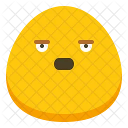 Downcast Emoji Icon