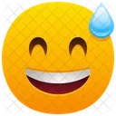 Downcast Face With Sweat  Icon