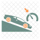 Downhill Assist Car Hill Descent Control Icon