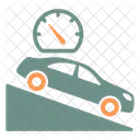 Downhill Assist Car Hill Descent Control Icon
