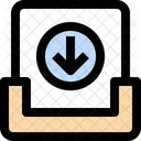 Downlead Mail Receive Mail Download Icon