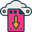 Download Cloud File Icon