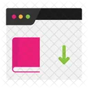 Arrow Down File Icon