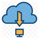 Download Cloud Download Download From Cloud Icon