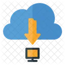 Download Cloud Download Download From Cloud Icon