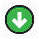 Button Download Save Icon