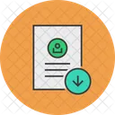 Download Save Document Icon