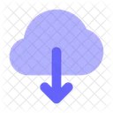 Download Cloud Download From Cloud Icon