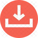 Download Downloading Save File Icon