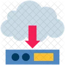 Cloud Computing Download Icon