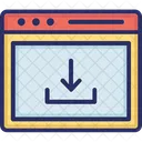 Download Website Install Icon