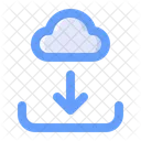 Download Downloading Cloud Icon
