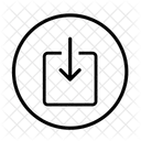 Download Data Inside Icon