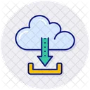 Download Arrow Down Cloud Icon