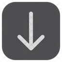 Download Down Interface Icon