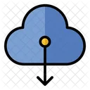 Download Cloud Downloading Icon