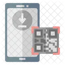 Download Qr Code Save Icon