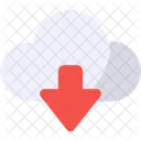 Download Downloading Cloud Storage Icon