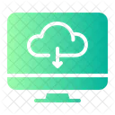 Download Screen Cloud Computing Icon
