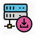 Server Download Datenbank Symbol