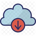 Download Cloud Download Cloud Netzwerk Icon