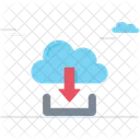 Aus Der Cloud Herunterladen Cloud Download Download Cloud Icon