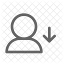 Benutzer Download Pfeil Symbol