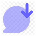 Download Chat Bubble Chat Download Chat Icon